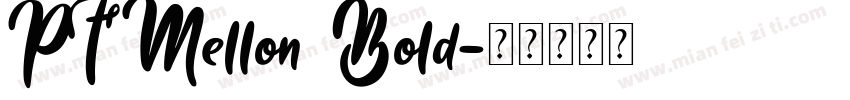 PFMellon Bold字体转换